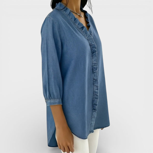 Jelena | Elegantna bluza s volanima