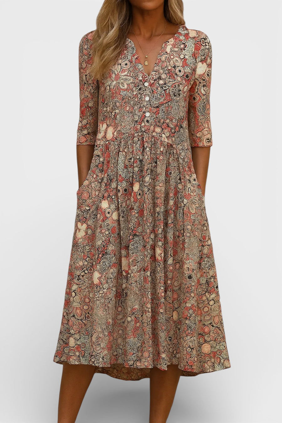 Jelena | Elegantna midi haljina