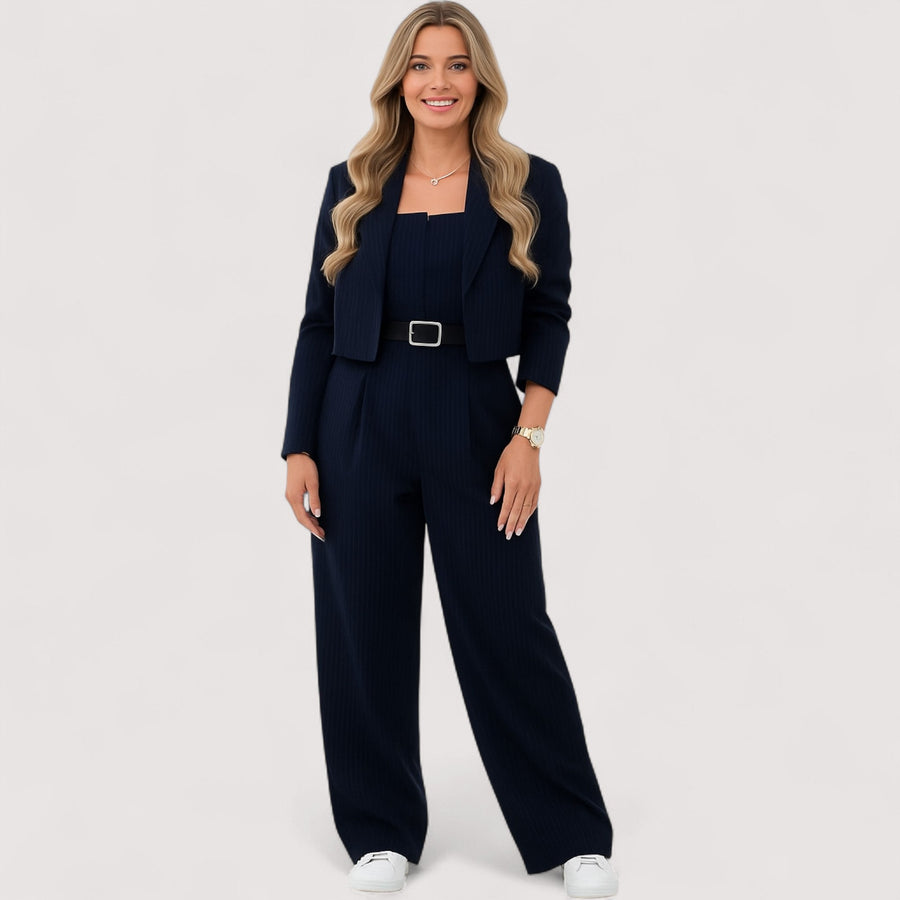 Eclat™ | Komplet Bustier i Jakna – Šik i Trendi