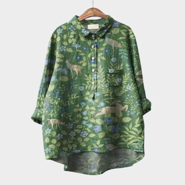 Mariska | Premium bluza s cvjetnim uzorkom