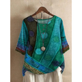 Valerie - Šareni boho-top