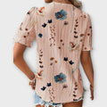 Emily - Modna bluza s V-izrezom