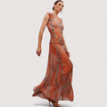 Marina™ | Elegantan set body i suknja.