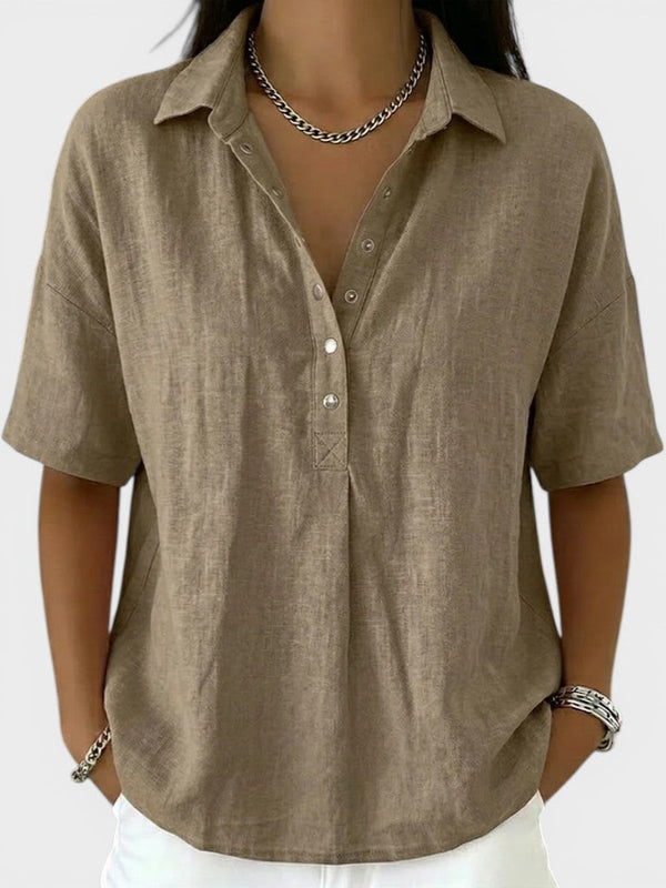 Tatjana | Bluza s elegantnim ovratnikom