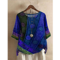 Valerie - Šareni boho-top