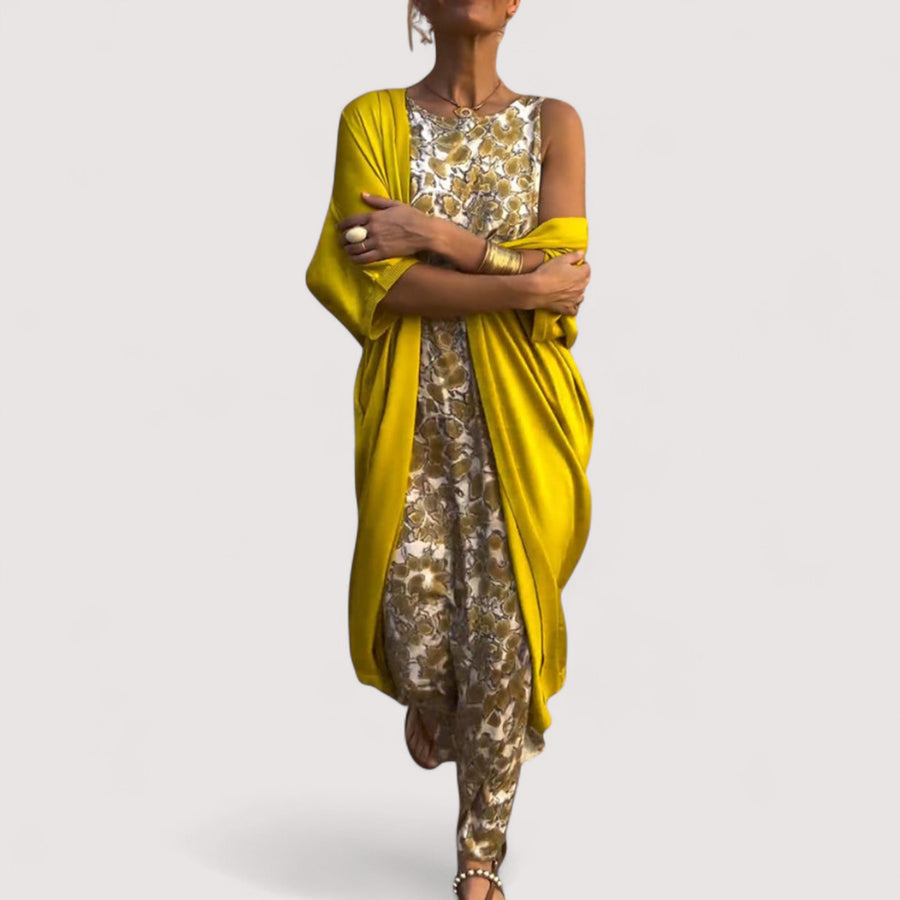 Cecilija™ | Elegantna haljina s prslukom