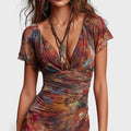 Leona | Boho midi haljina