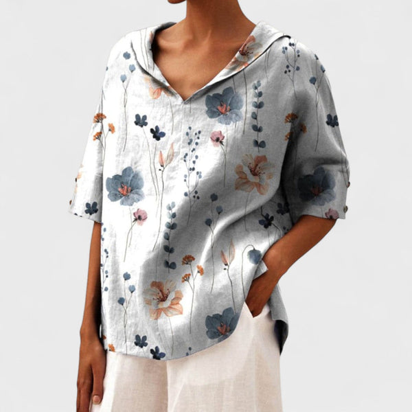 Lenka - Elegantni top s V-izrezom