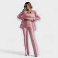 Jasmila – Elegantan Set od 3 dijela (Blazer, Top, Hlače)