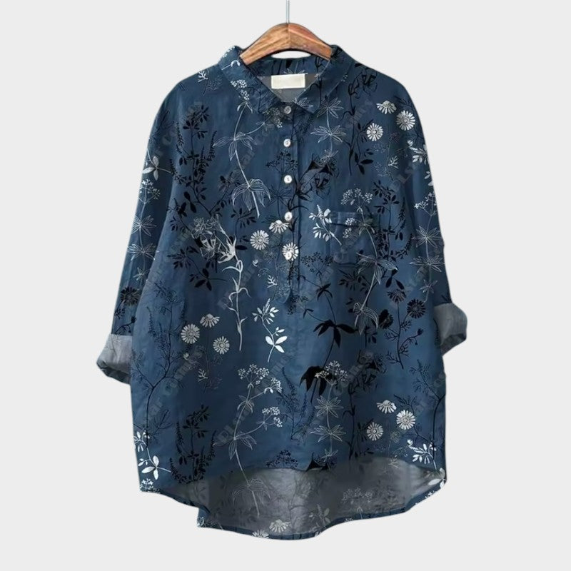 Mayla | Premium bluza s čipkastim obrubom