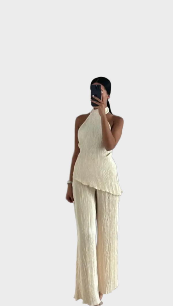 Elegantni Plisirani Set