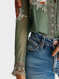 Lorena | Boho cvjetna bluzica
